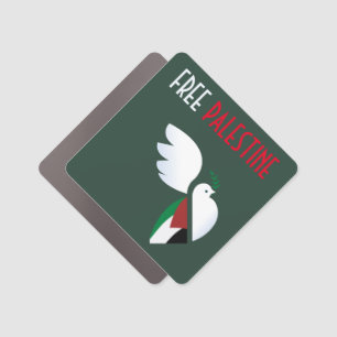 Free Palestine Car Magnet – Bold Political Magnet