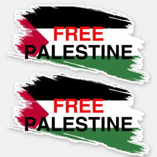 Modèle childhoo free palestine sticker