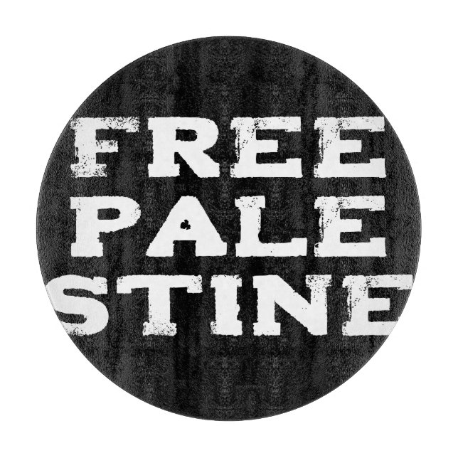 Free Palestine Cutting Board (Front)