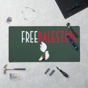 Free Palestine Desk Mat – Palestinian Flag Mouse