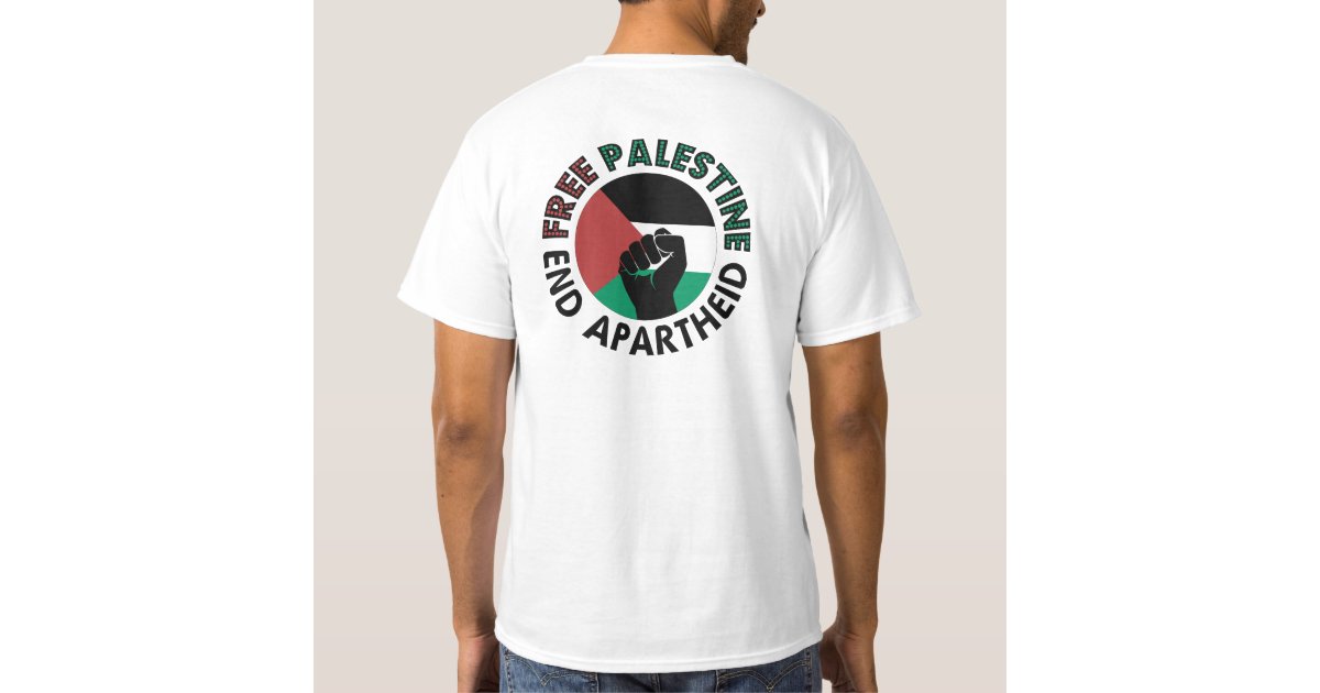 Free Palestine T Shirt - T-Shirt FREE GAZA in den Größen S-3XL - The shirts are super comfortable 100% certified organic cotton from royal apparel.