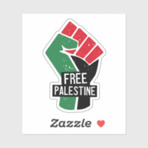 Free Palestine fist
