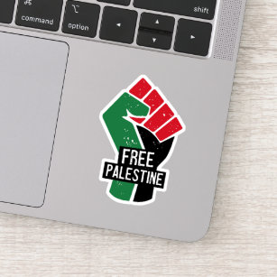 Free Palestine fist Sticker