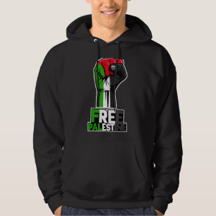 Free Palestine Flag of Palestine Palestinian fist Hoodie