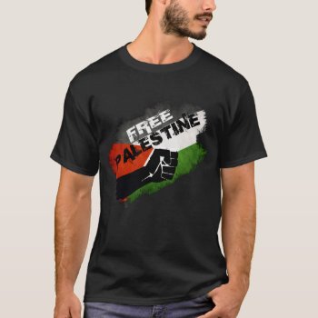 Free Palestine #freepalestine #freegaza T-shirt by AV_Designs at Zazzle