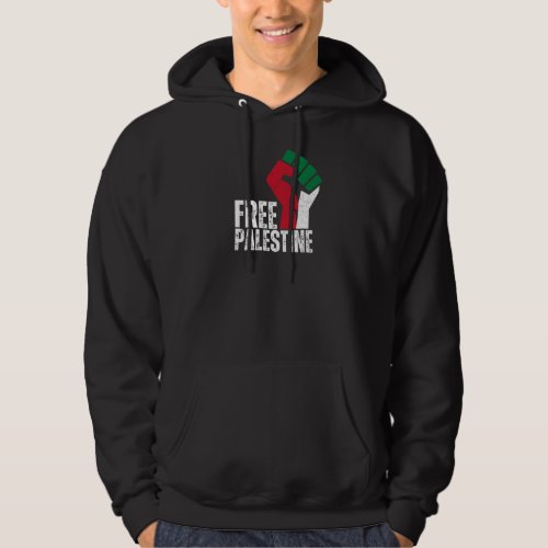Free Palestine Gaza Flag _ Freedom for Palestinian Hoodie