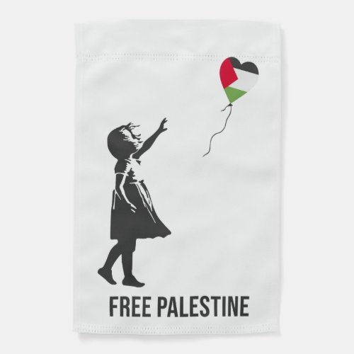 Free Palestine Gaza Genocide Garden Flag