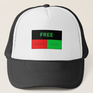 Free Palestine Gaza Genocide Trucker Hat