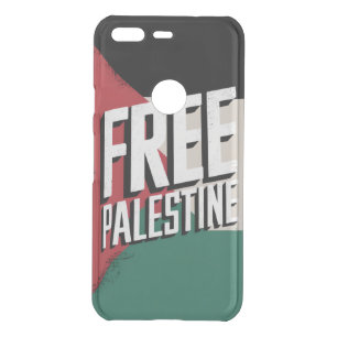 Free Palestine Google Pixel Case with Palestinian 