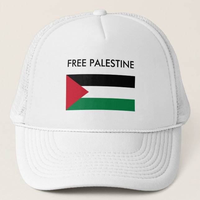 FREE PALESTINE HAT CLEAN (Front)