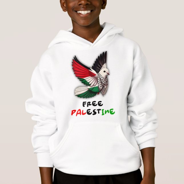 Free Palestine Hoodie  (Front)