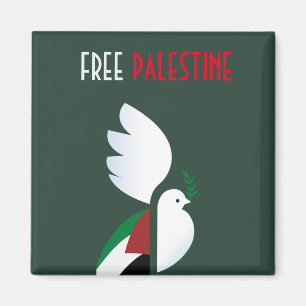 Free Palestine – Human Rights Awareness Magnet