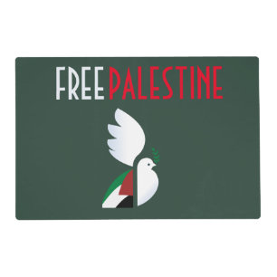 Free Palestine Human Rights Awareness Placemat 