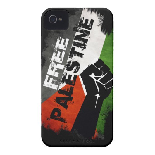 Free Palestine iPhone 4 G Case (Back)