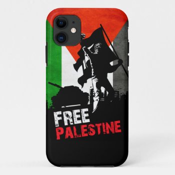 Free Palestine Iphone Case by ncartoon at Zazzle