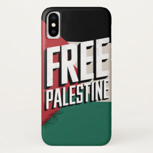 Free Palestine iPhone X Case: Symbol of Solidarity Case