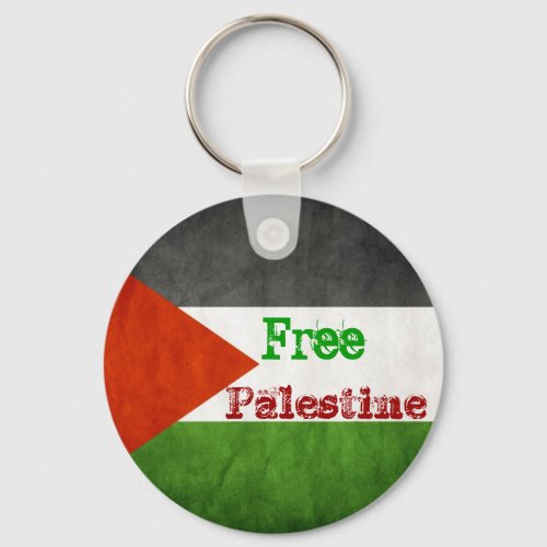 Free Palestine Keychain