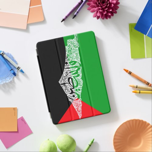 Free Palestine map and flag فلسطين iPad Air Cover
