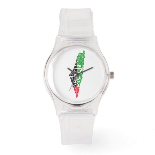 Free Palestine map and flag فلسطين Watch
