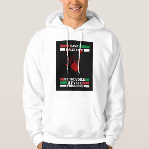 Free Palestine Men's Hoodie  Save Palestine 