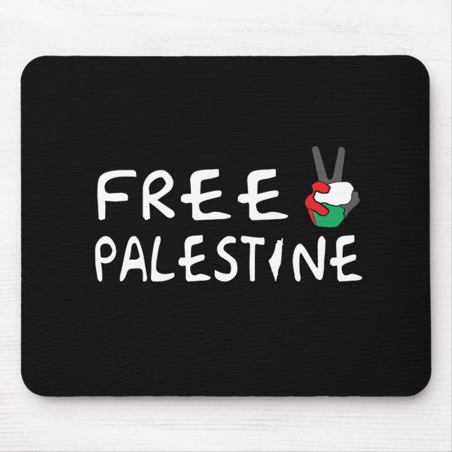 Free Palestine Mouse Pad (Front)