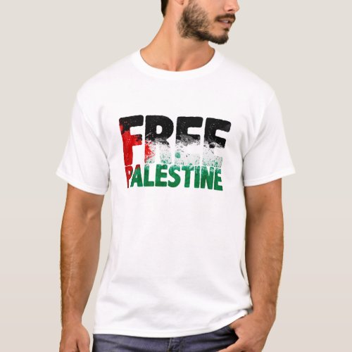 Free Palestine no war in gaza free gaza T_Shirt