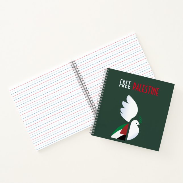Free Palestine Notebook – Pro Palestine Journal (Inside)