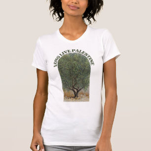 FREE PALESTINE OLIVE TREES LONG LIVE PALESTINE T-Shirt