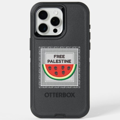 Free Palestine iPhone 15 Pro Max Case