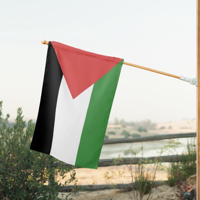 FREE PALESTINE PALESTINE FLAG (Insitu (Back))