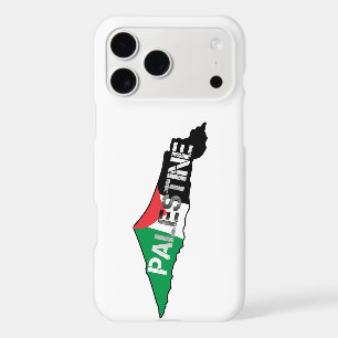 Free Palestine Palestine Flag on Palestine Map iPhone 17 Pro Max Case