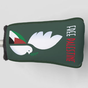Free Palestine – Palestine Flag & Solidarity Golf Golf Head Cover