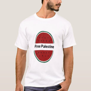 Free Palestine, Palestine flag, watermelon colors T-Shirt