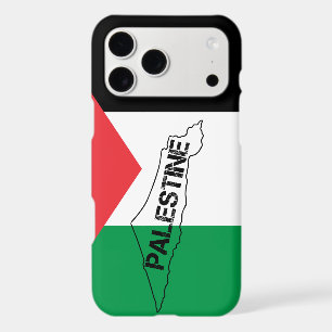 Free Palestine Palestine Map on Palestine Flag iPhone 17 Pro Max Case