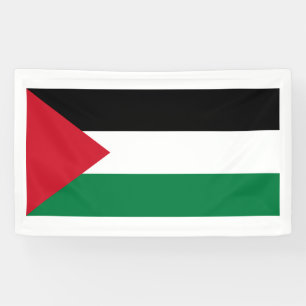 Free Palestine - Palestinian Flag (علم فلسطين) Banner