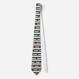 Free Palestine - Palestinian Flag (علم فلسطين) Neck Tie