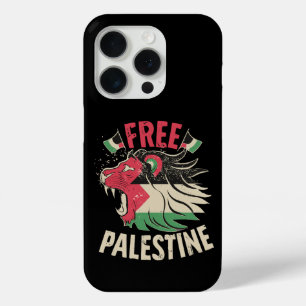 Free Palestine Peace Palestine Free Gaza Jerusalem iPhone 15 Pro Case