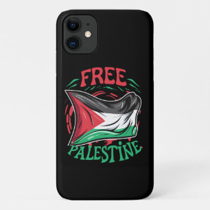 Free Palestine Peace Palestine Gaza Jerusalem iPhone 11 Case