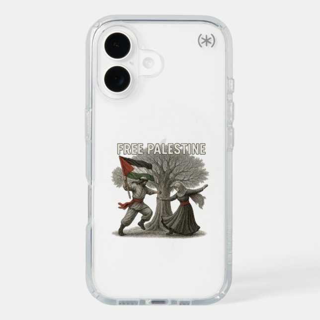 Free Palestine Phone Case – Stand for Justice (Front)