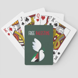 Free Palestine Poker Cards – Political Awareness