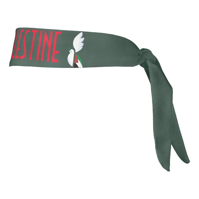 Free Palestine Postcard – Human Rights Awareness Tie Headband (Rotate 90)