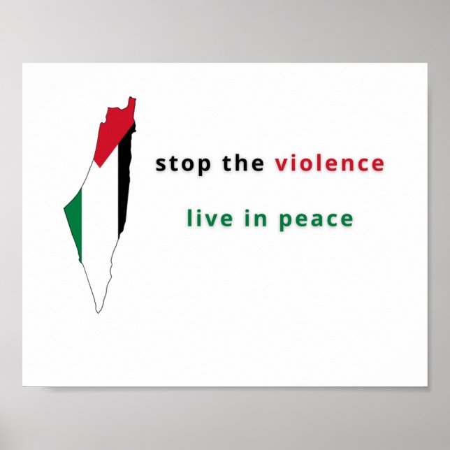 FREE PALESTINE POSTER (Front)