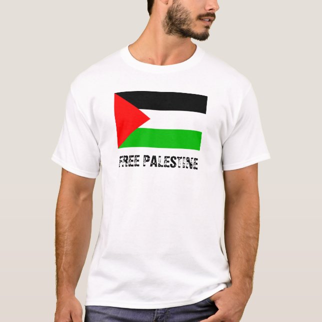 Free Palestine Premium T-Shirt (Front)