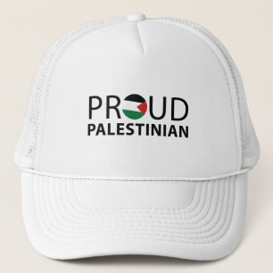 Free Palestine Proud Palestinian Trucker Hat