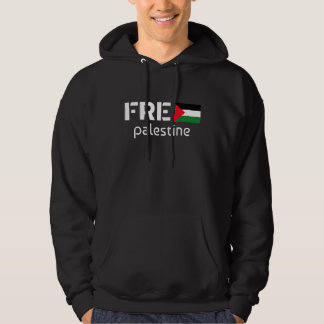 Free Palestine Quote With Flag To Support Palestin Hoodie