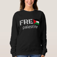 Free Palestine Quote With Flag To Support Palestin