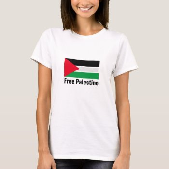 Free Palestine Shirt by zzl_157558655514628 at Zazzle
