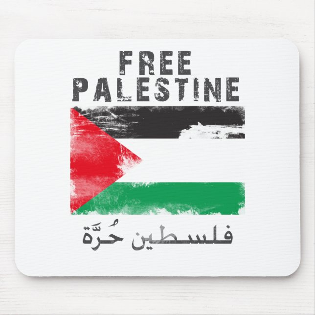 Free Palestine shirt Mouse Pad (Front)