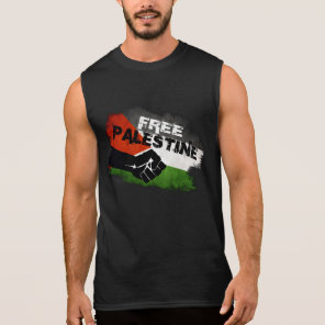 Free Palestine Sleeveless Shirt