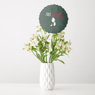 Free Palestine Solidarity Balloon – Advocacy Decor